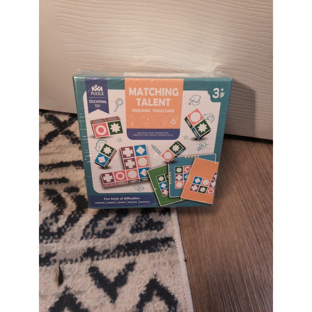 New Matching Talent Preschool Puzzle Game  Educational Thinking Skill toy Sealed - Picture 2 of 8